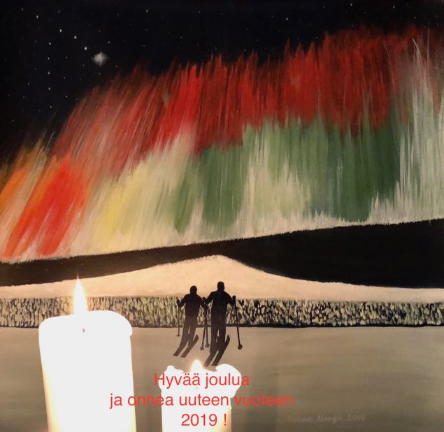 
Hyvää Joulua ja Onnea Uuteen Vuoteen 2019 ! - Lähelle ja kauas ! 😍 ❤️ Merry Christmas and Happy New Year ! ❤️ God Jul och Gott Nytt År 2019 ! ❤️ Frohe Weihnachten und ein glückliches Neues Jahr. 

